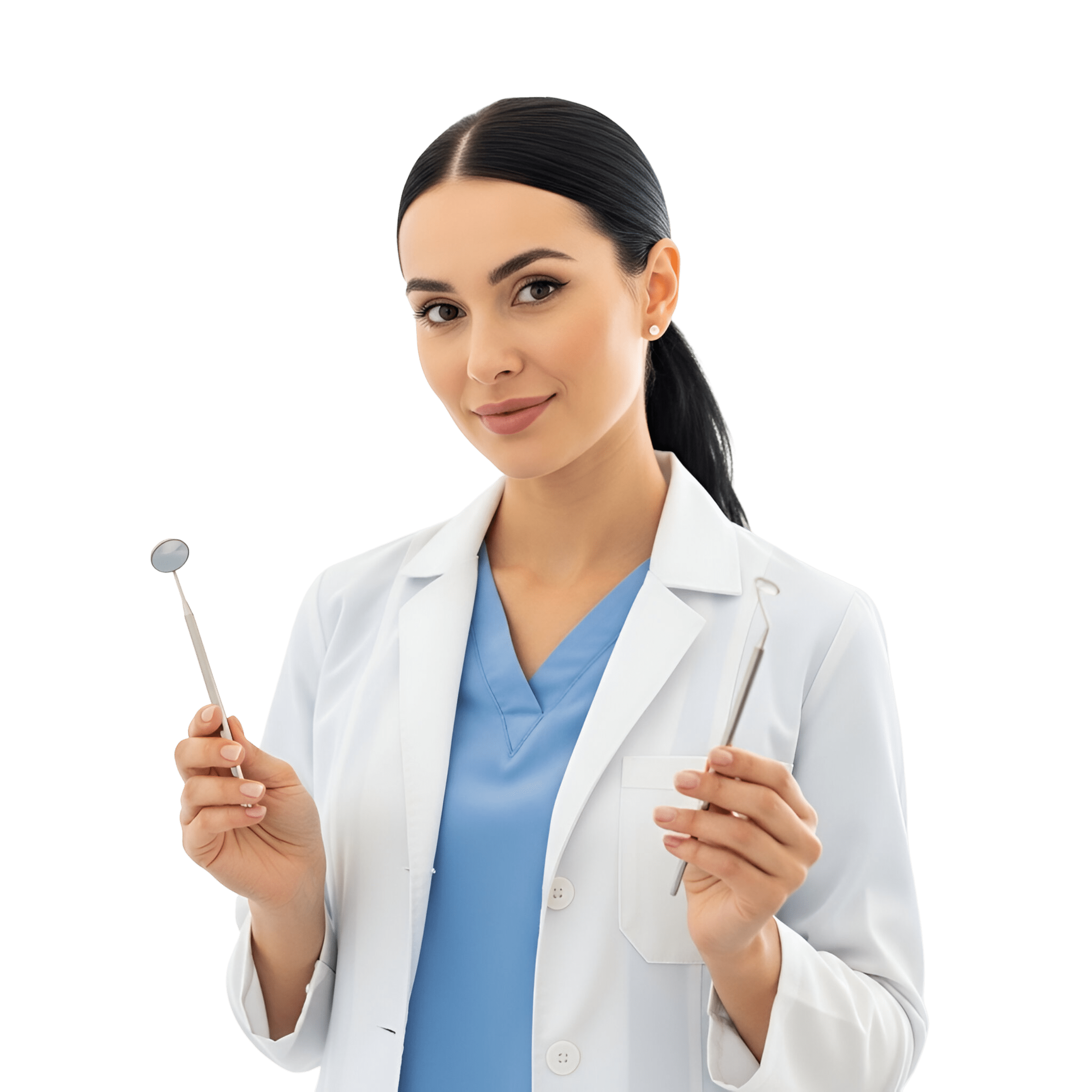 —Pngtree—female dentist in white coat_23469415